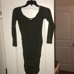 Olive Green Dress